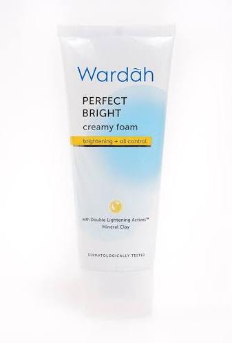 Wardah Perfect Bright Creamy Foam Brightening Oil Control